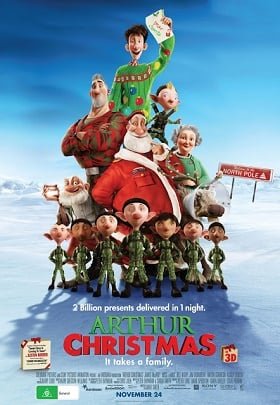 ดูหนังออนไลน์ฟรี Arthur Christmas (2011) ของขวัญจานด่วน ป่วนคริสต์มาส