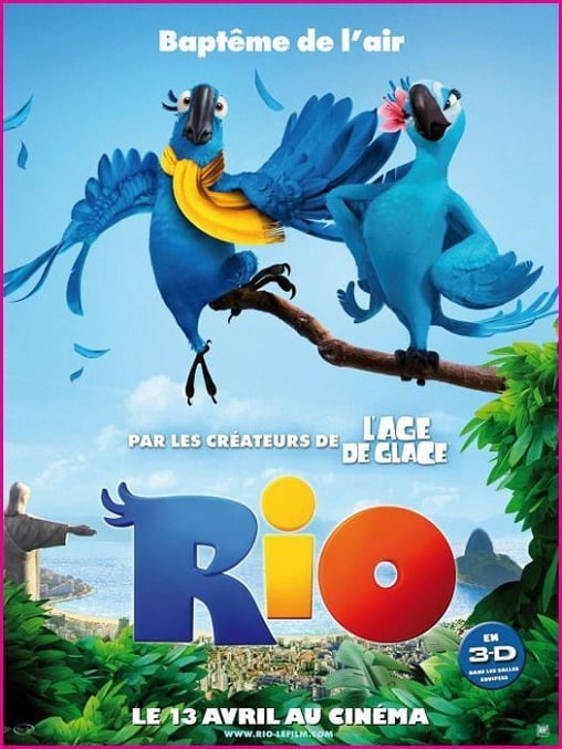 ดูหนังออนไลน์ Rio (2011) ริโอ เดอะมูฟวี่ เจ้านกฟ้าจอมมึน